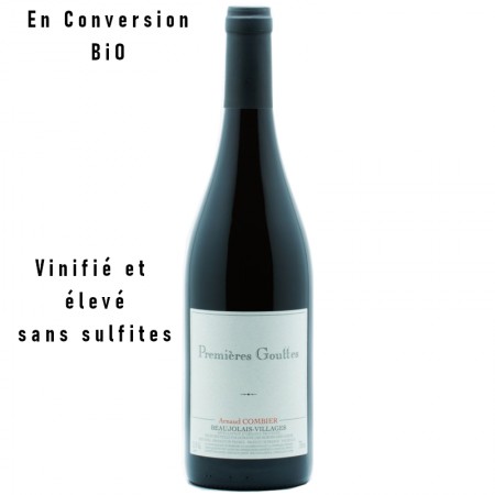 Arnaud COMBIER PREMIERES GOUTTES aop Beaujolais Villages rouge 75 cl