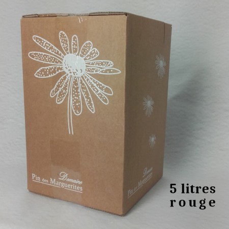 Dom.Pin des Marguerites aop St Chinian BIB rouge 5L