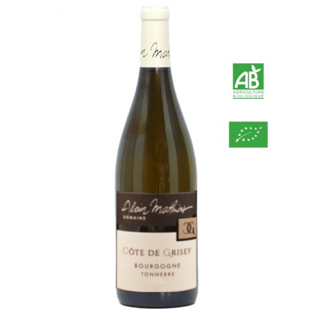 Dom.Alain MATHIAS aop Bourgogne TONNERRE Côte de Grisey blanc 75cl