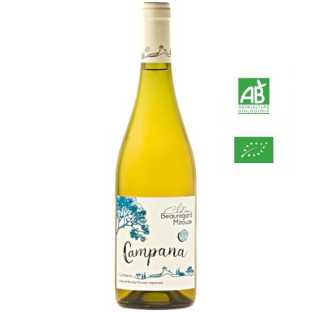 Ch.Beauregard Mirouze CAMPANA aop Corbières blanc 75cl