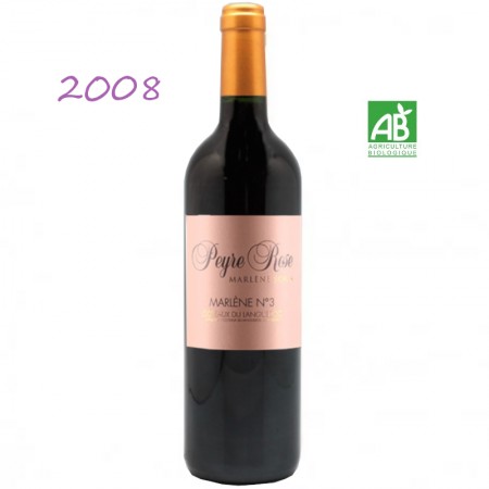 Dom.Peyre Rose MARLENE N°3 aop Coteaux du Languedoc 2008 rouge 75cl