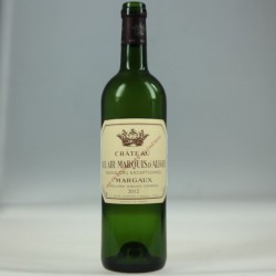 Château Bel Air - Marquis d'Aligre aop Margaux 2012