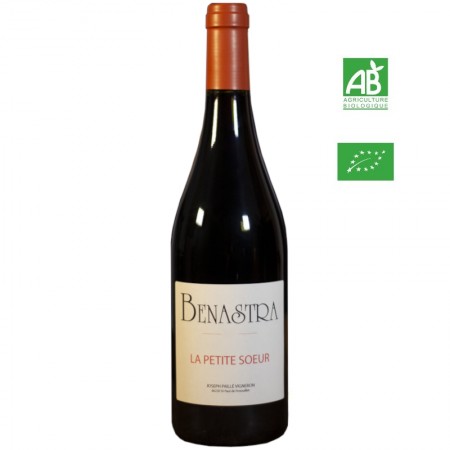 Dom.Benastra LA PETITE SOEUR aop Côtes du Roussillon rouge 75cl