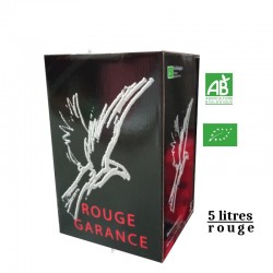 Dom.Rouge Garance  aop Côtes du Rhône BIB rouge 5L