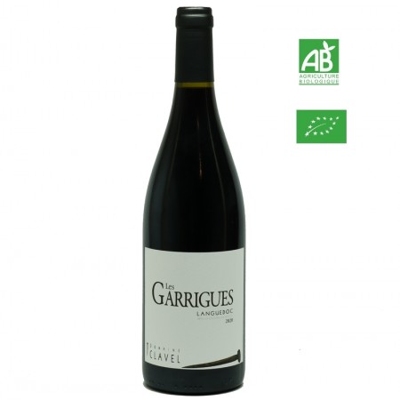 Dom.Clavel LES GARRIGUES aop Languedoc rouge 75cl