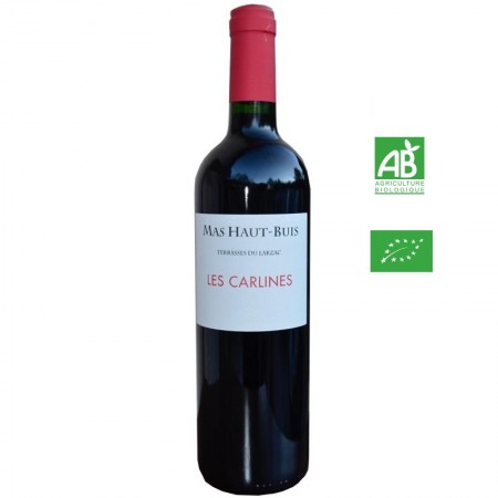 Mas Haut Buis LES CARLINES aop Terrasses du Larzac rouge 75cl