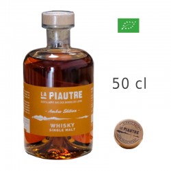 Whisky LA PIAUTRE AMBRE EDITION  signle malt 50cl 46°