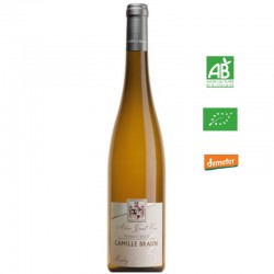 Camille Braun Riesling PFINGSTBERG aop Alsace Gd Cru 2020 blanc 75cl