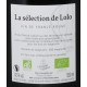 Un Voyage dans les Vignes Lolo Le Kosto SELECTION MAG vdf rouge 150cl