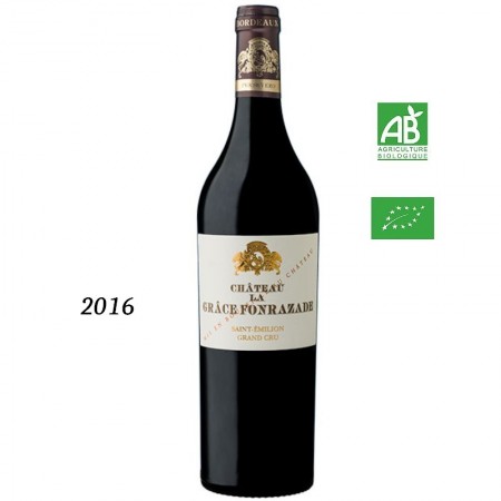 Ch. La Grâce Fonrazade aop St Emilion Gd Cru 2016 rouge 75cl