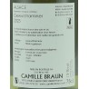 Camille Braun GEWURZTRAMINER uffholtz aop Alsace blanc 75 cl