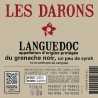 LES DARONS Jeff Carrel Aop Languedoc