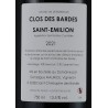 CLOS DES BARDES aop Saint Emilion 2021rouge 75cl
