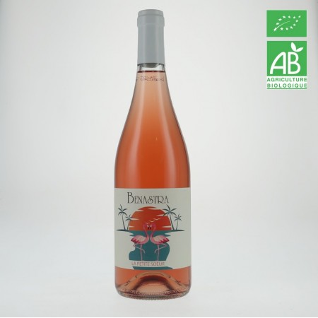 Dom.Benastra LA PETITE SOEUR vin de France rosé 75cl
