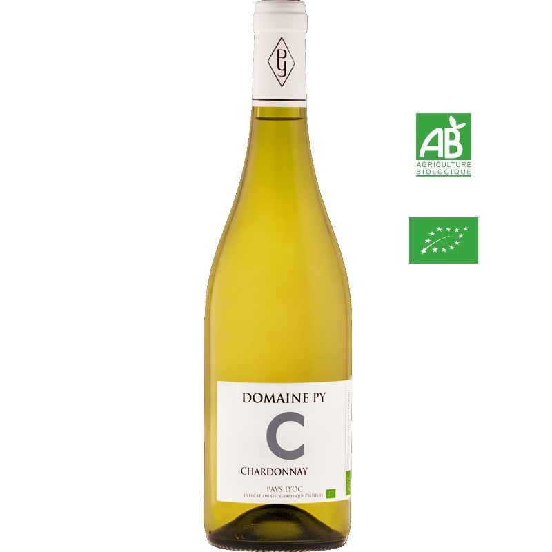 Domaine Py CHARDONNAY igp Oc  blanc 75cl Domaine Py CHARDONNAY igp Oc  blanc 75cl