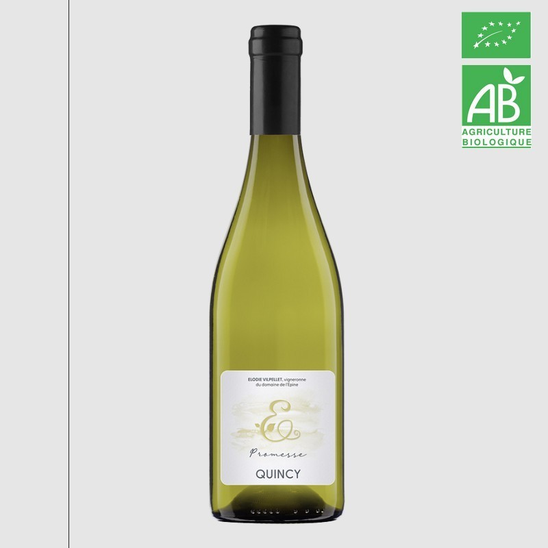 Domaine de l'Epine PROMESSE aop Quincy 2024 blanc 75cl