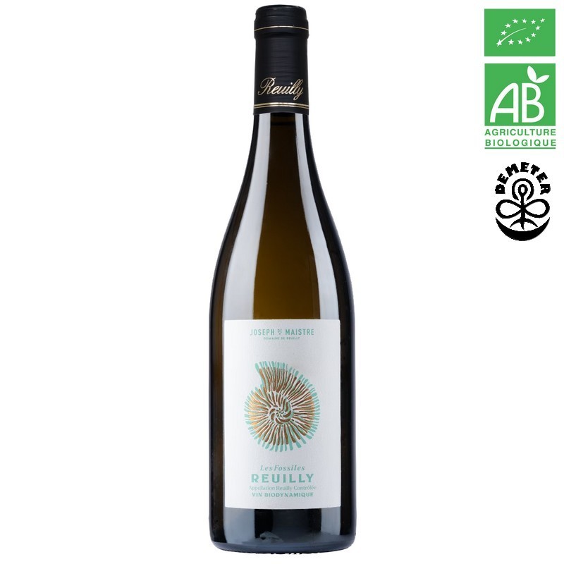 Joseph de Maistre LES FOSSILES aop Reuilly 2024 blanc 75c