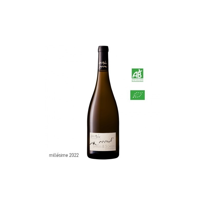 Loïc Mahé SABLES & SCHISTES aop Savennières 2022 blanc 75cl