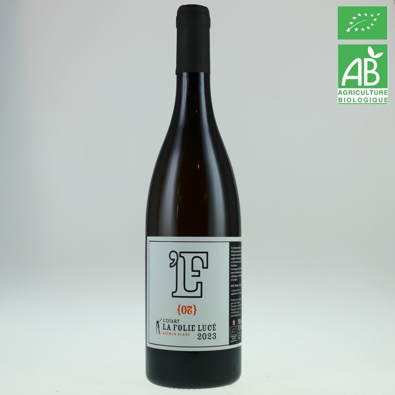 La Folie Lucé L'ECART aop Saumur blanc 75cl