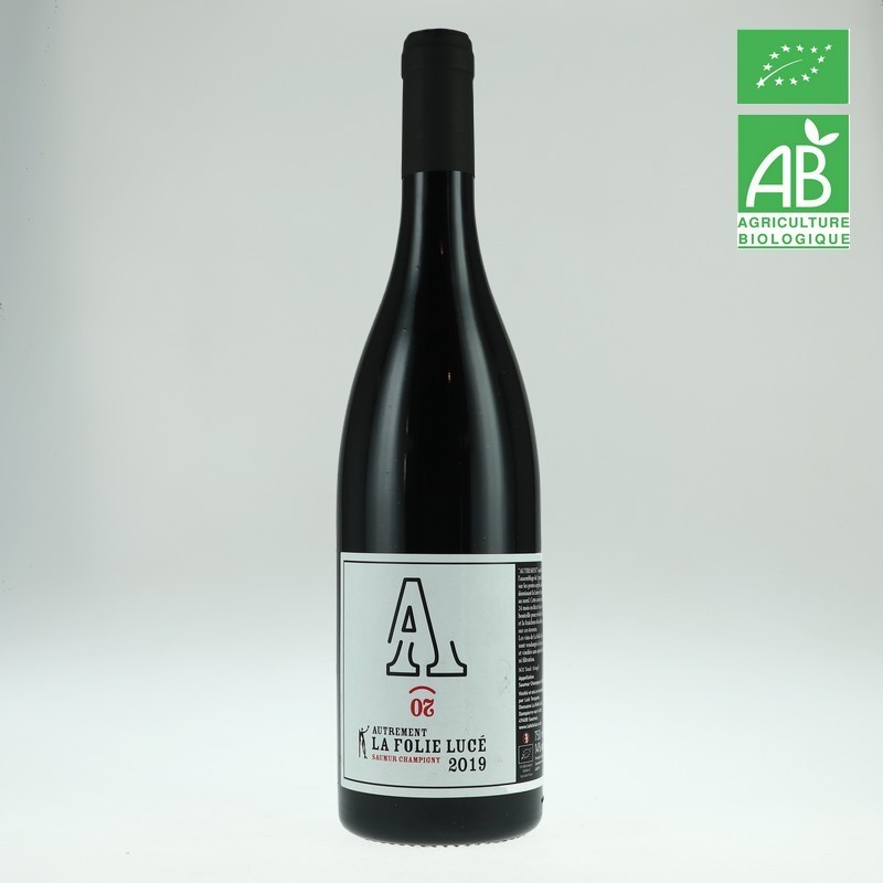 La Folie Lucé AUTREMENT aop Saumur Champigny rouge 75cl