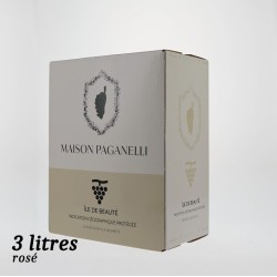 cuvée PAGANELLI igp Île de Beauté BIB rosé 3 litres