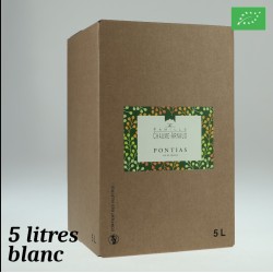 Domaine Chaume Arnaud PONTIAS Vin de France BIB blanc 5L