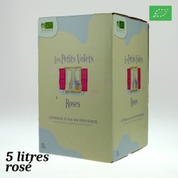 Dom.Tour Campanets VOLETS ROSES aop cx Aix BIB rosé 5L
