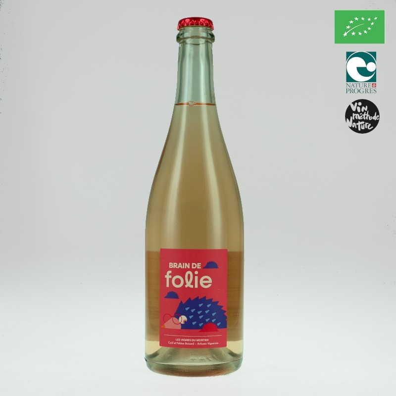 F.et C. Boisard BRAIN DE FOLIE BLANC DE NOIR vdf pétillant