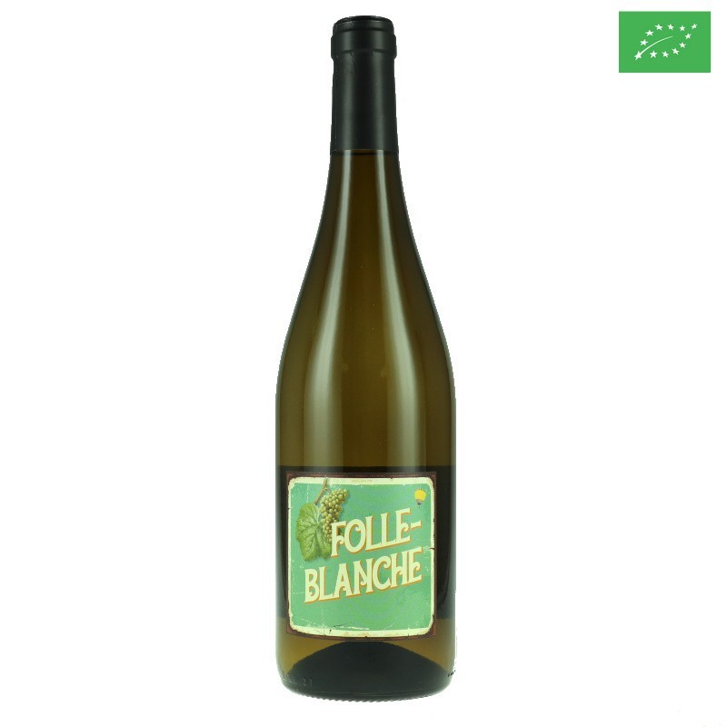 Un Voyage dans les Vignes FOLLE BLANCHE Vin de France blanc 75cl