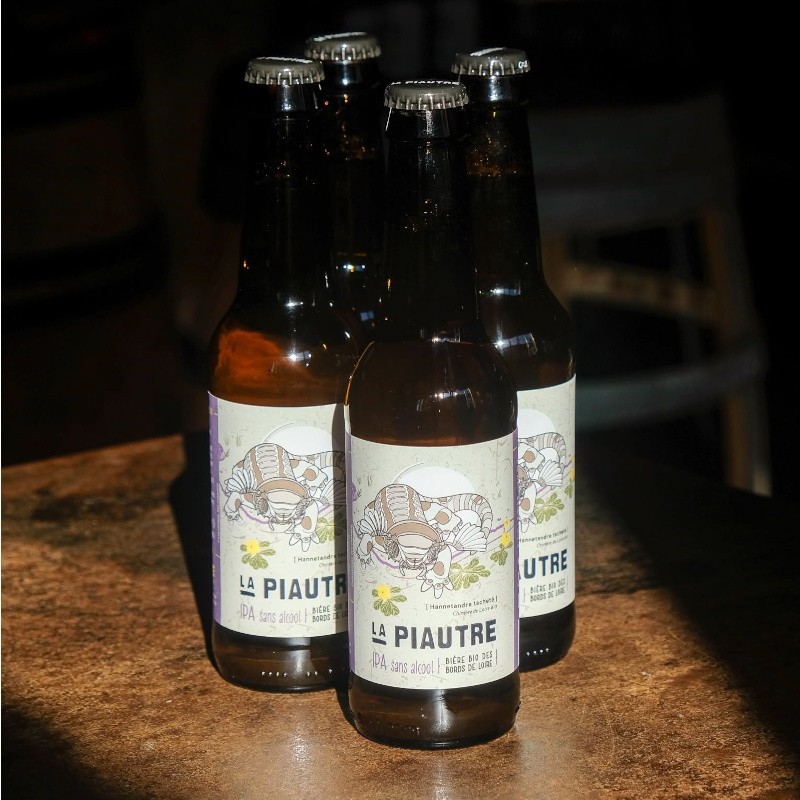 LA PIAUTRE 33 cl IPA SANS ALCOOL 0.5°