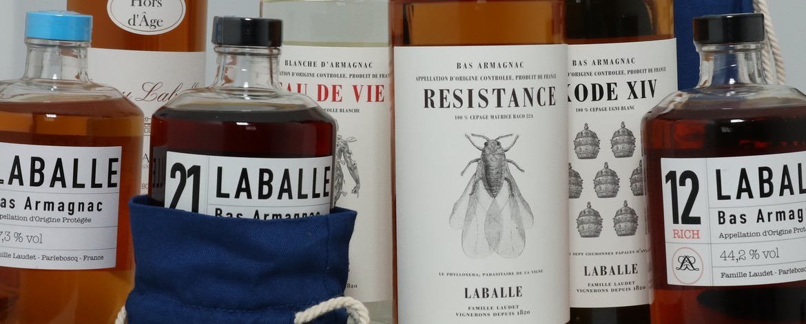Les Armagnac du domaine Laballe